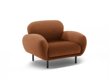 Fotoliu Poppy cu tapiterie boucle [1]