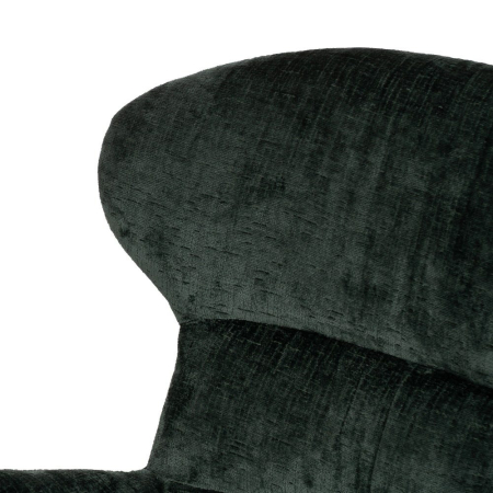 Fotoliu rotativ din țesătură verde și metal 78 x 84,50 x 104,50 cm [7]
