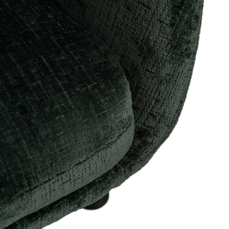 Fotoliu rotativ din țesătură verde și metal 78 x 84,50 x 104,50 cm [9]