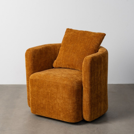 Fotoliu rotativ occre weave-wood 76 x 70 x 84 cm [1]