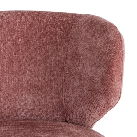 Fotoliu rotativ pink weave-wood 73 x 68 x 74 cm [3]