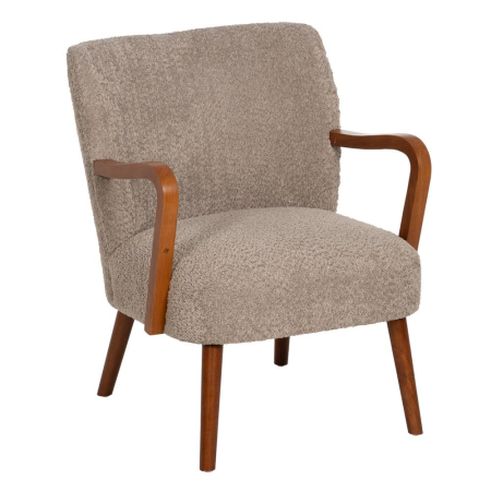 Fotoliu taupe old weave-wood decoration 56 x 56 x 78 cm [2]