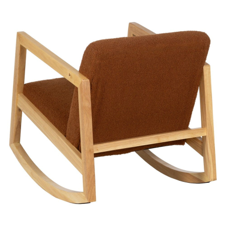 Glider brown rubber wood room 60 x 83 x 72 cm [4]