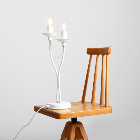 Lampă birou RÓŻA 2 WHITE [3]