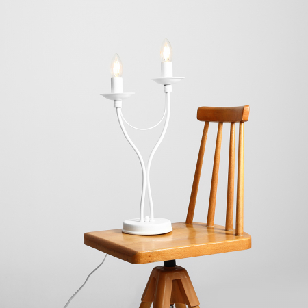 Lampă birou RÓŻA 2 WHITE [2]