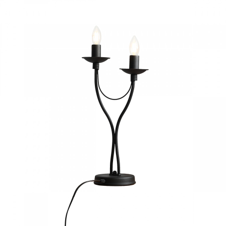 Iluminat - Lampă birou RÓŻA 2 BLACK