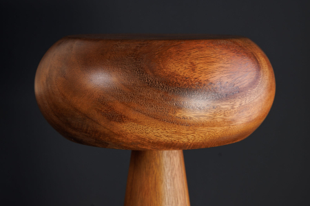 Lampă de masă ALVA 40cm, fier și lemn de salcâm natural [6]