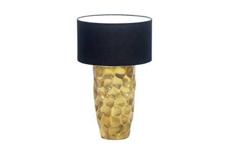 Iluminat - Lampă de masă AURELIA 55cm, aurie efect lovitura de ciocan 