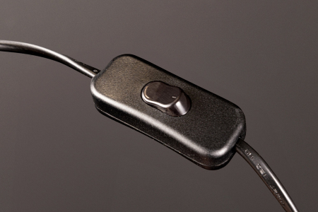 Lampă de masă CABALLO argintie fără abajur [10]