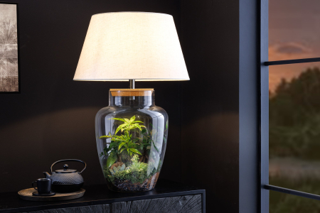 Lampă de masă CLASSICO 80cm, sticlă care se umple  [2]