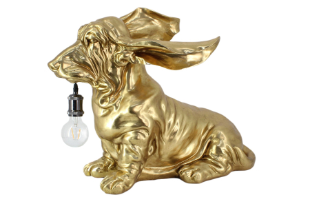 Iluminat - Lampă de masă DACKEL 70cm aurie