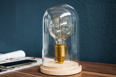 Lampă de masă EDISON 22cm stil industrial fără bec [3]