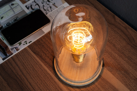Lampă de masă EDISON 22cm stil industrial fără bec [4]