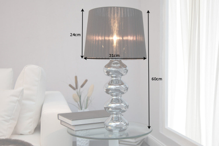Lampă de masă MIA 60cm neagră [10]
