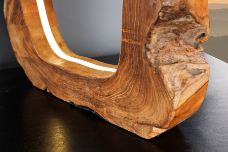 Lampă de masă natural, ORGANIC ARTWORK 45cm LED  [7]