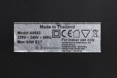 Lampă de masă ORGANIC ARTWORK 55cm, lemn de tec natural [11]