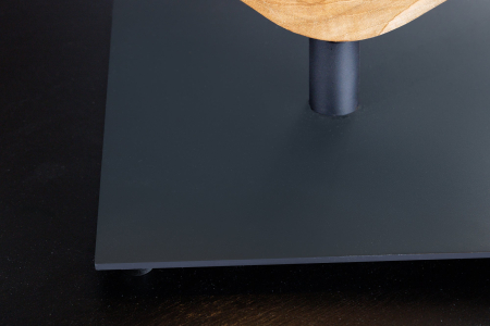 Lampă de masă ORGANIC ARTWORK 55cm, lemn de tec natural [9]