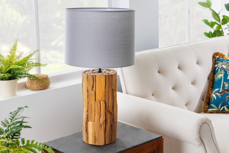 Lampă de masă ROOTS din lemn plutitor, fără abajur [2]