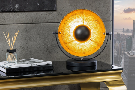 Lampă de masă STUDIO 40cm,  auriu si negru [3]