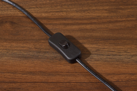 Lampă de masă WILDLIFE 75cm, neagra cu papagal roz  [8]