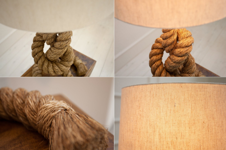 Lampă de podea SEVEN SEAS 80cm cu frânghie autentică [9]