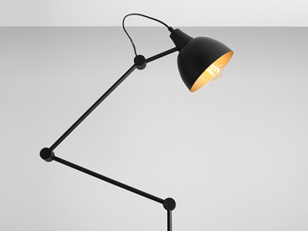 Lampadar reglabil AIDA BLACK [2]