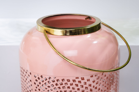 Lanterna CANDLELIGHT 30 cm roz auriu [14]