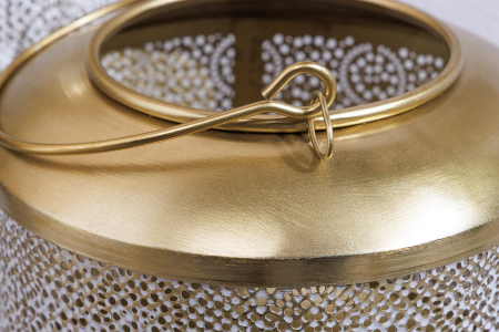 Lanterna ORIENT 25 cm aurie cu patină [6]