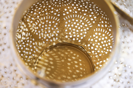 Lanterna ORIENT 25 cm auriu antic [18]