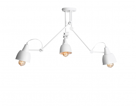 Iluminat - Lustră AIDA 3 WHITE