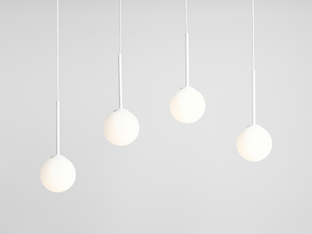 Lustre - Lustră BOSSO cu 4 becuri WHITE