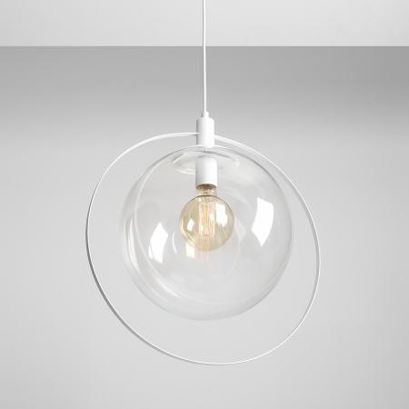 Lustră din metal alb Aura, 120 cm [4]