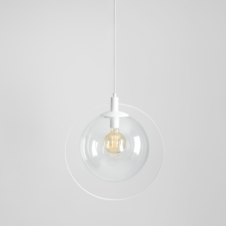 Lustră din metal alb Aura, 120 cm [2]
