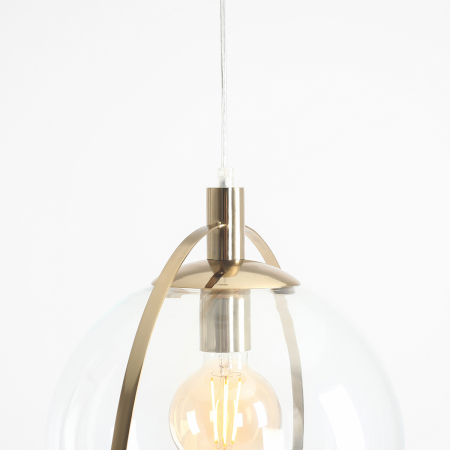 Lustră din metal auriu Aura, 120 cm [6]