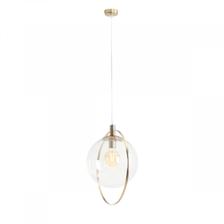 Lustre - Lustră din metal auriu Aura, 120 cm