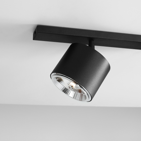 Lustră din metal negru cu 3 becuri Bot, 15 cm [2]