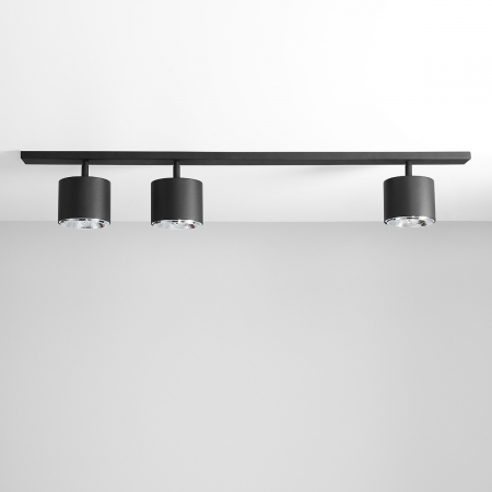 Lustră din metal negru cu 3 becuri Bot, 15 cm [3]