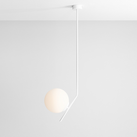 Lustre - Lustră GALLIA 1 bec, alb