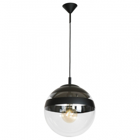 Iluminat - Lustră GLOBUS BLACK