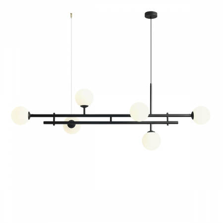 Lustră HARMONY cu 6 becuri BLACK [6]