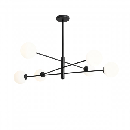Lustră HOMME 6 becuri  BLACK [7]