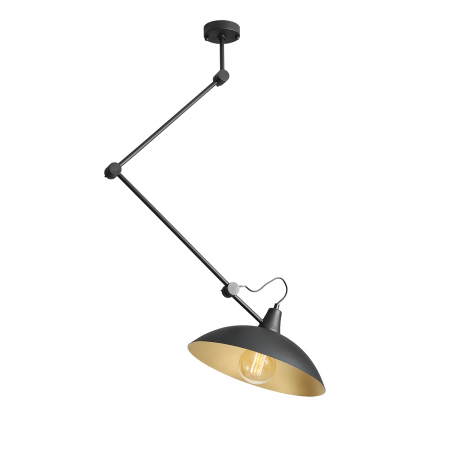 Lustră MELOS BLACK GOLD