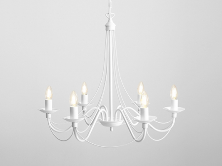 Lustră RÓŻA 6 WHITE [3]