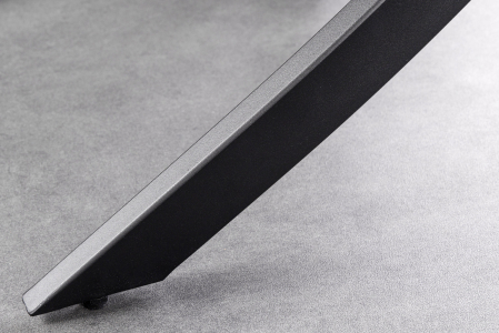 Masă de dining ALPINE Ø 120cm rotundă din ceramică cu aspect de marmură, taupe [5]