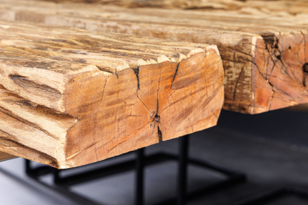 Masa de dining BARRACUDA din lemn de tec si blat de sticla, 220 cm [7]