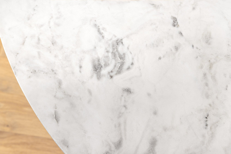 Masa de dining ELEGANCIA si blat de marmura, 100 cm [5]