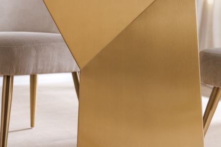 Masa de dining EXTRAVAGANCIA cu blat din marmura, 200 cm [8]