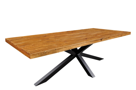 Mese bucatarie & dining - Masa de dining GALAXIE din lemn de pin, 240 cm
