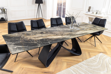 Masa de dining INFINITY extensibila cu aspect ceramic, 180-220-260 cm [2]