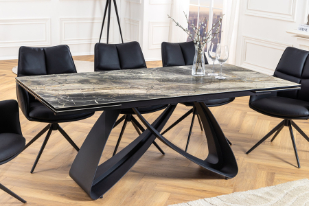 Masa de dining INFINITY extensibila cu aspect ceramic, 180-220-260 cm [4]